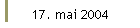 17. mai 2004